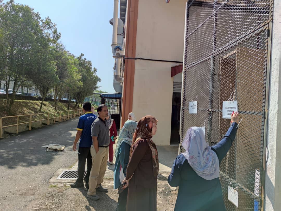 Sesi Audit Keselamatan dan Kesihatan Pekerjaan oleh Jawatankuasa Audit KKP, Fakulti Teknologi Kejuruteraan Awam do semua makmal FTKA UMPSA Kampus Gambang dan telah diadakan pada 30 Jun 2025. Terima kasih diucapkan kepada semua team JK Audit KKP FTKA
